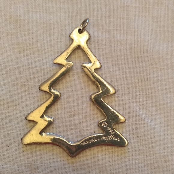 Maurice Milleur Pewter Tree Pendant - Picture 3 of 3